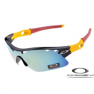 Replica Oakley Radar Path Photochromic sunglasses Polishing Black Frame Ice Blue Vented Lens OAKLEY201567160