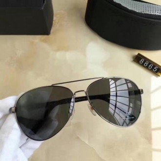 Mens Porsche Black Design P8865 Sunglasses Polarized Black